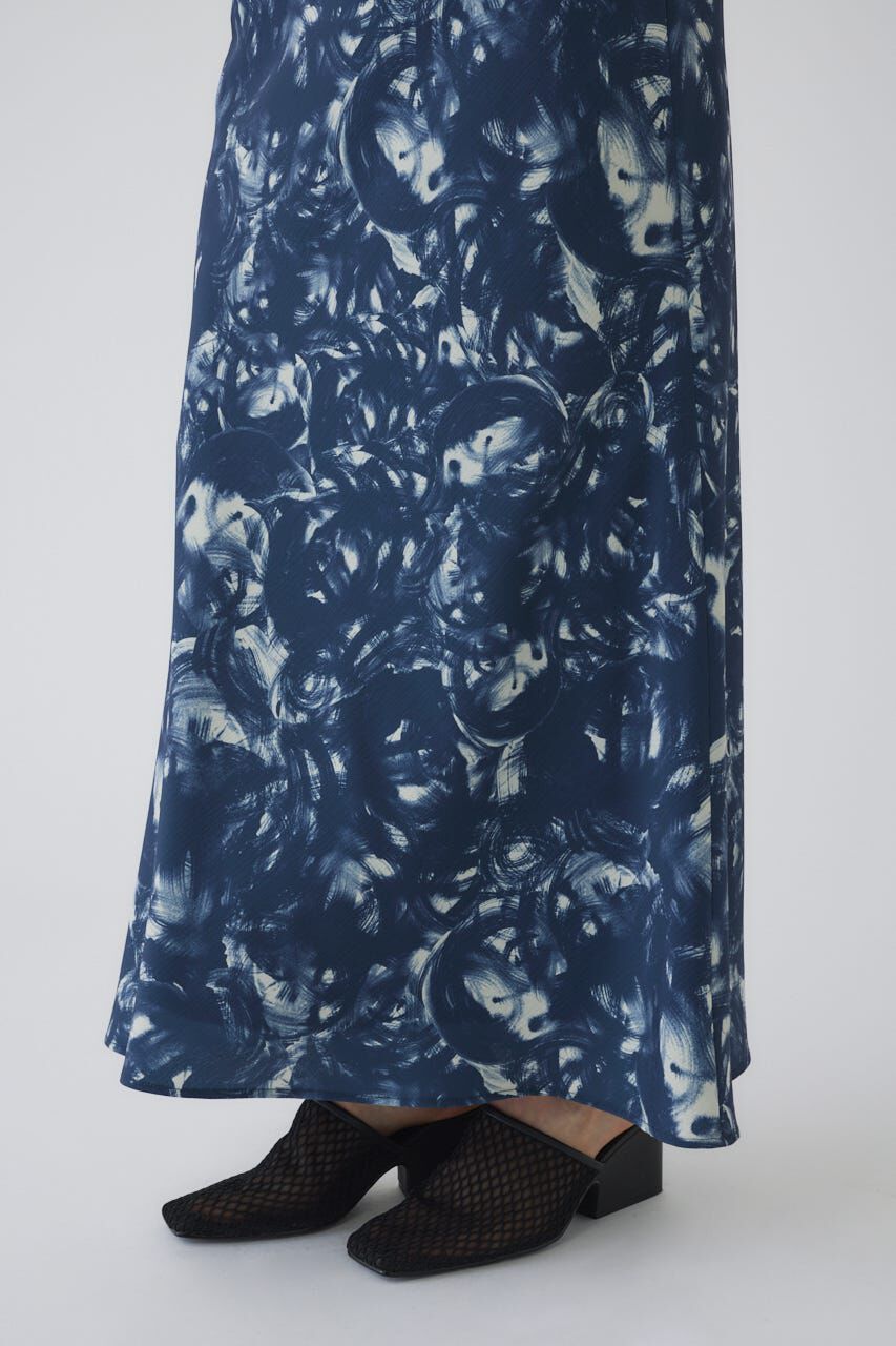 RIM.ARK 「Air turbulence painting skirt」|スカート|