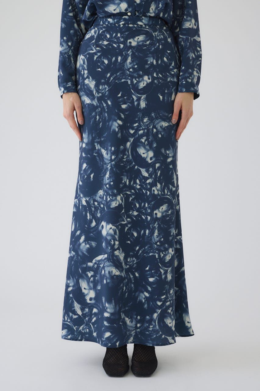 RIM.ARK 「Air turbulence painting skirt」|スカート|