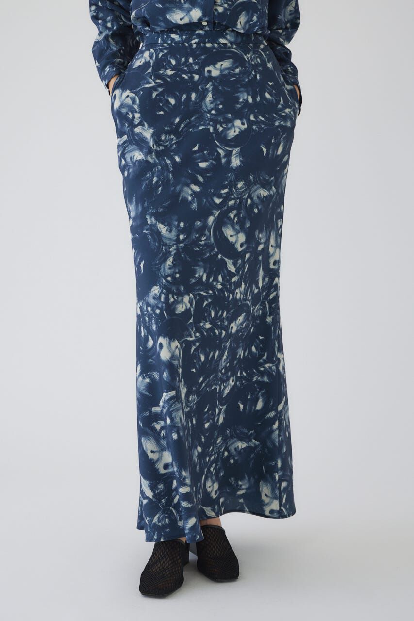 RIM.ARK 「Air turbulence painting skirt」|スカート|