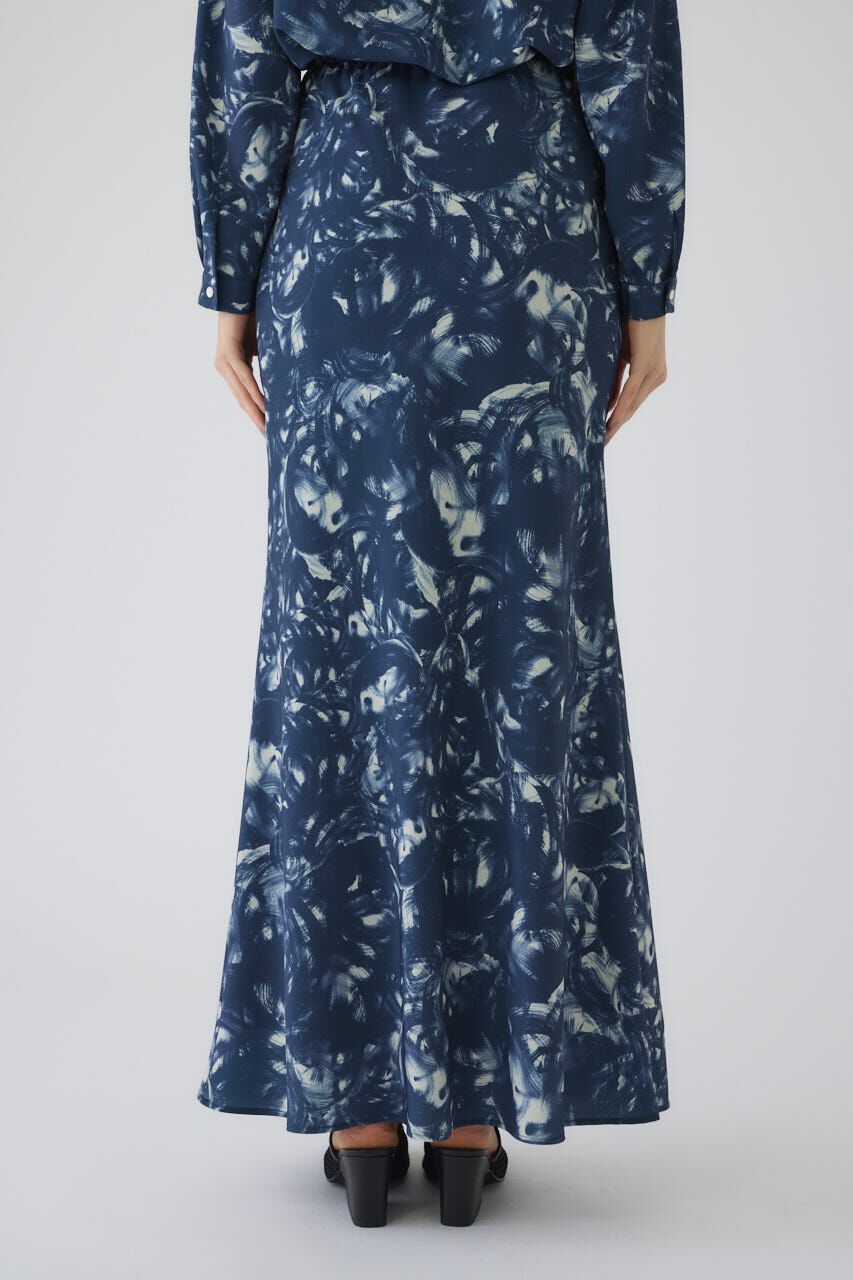 RIM.ARK 「Air turbulence painting skirt」|スカート|