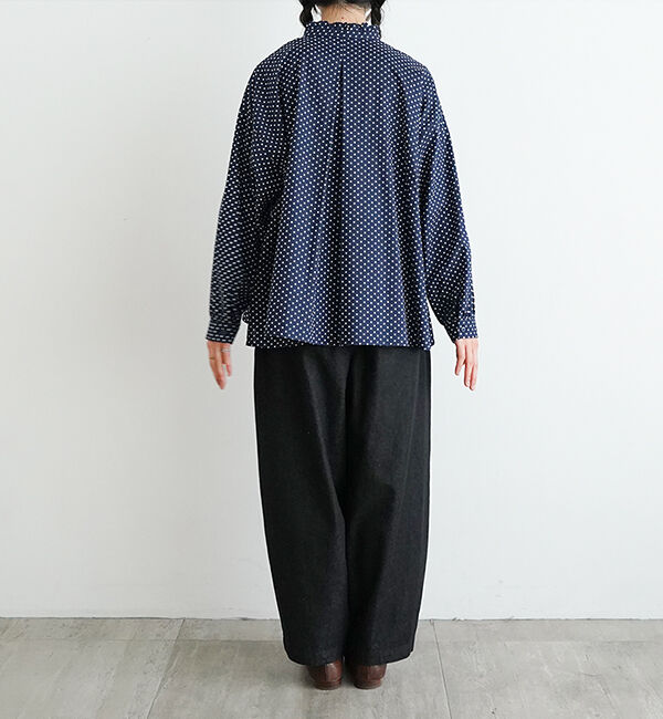 休日と詩「ひとひらブラウス」|シャツ・ブラウス|