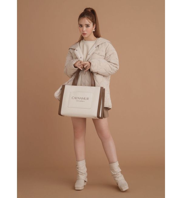 CALNAMUR「レッグカバー付きショートブーツ」|その他|