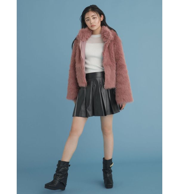 CALNAMUR「レッグカバー付きショートブーツ」|その他|