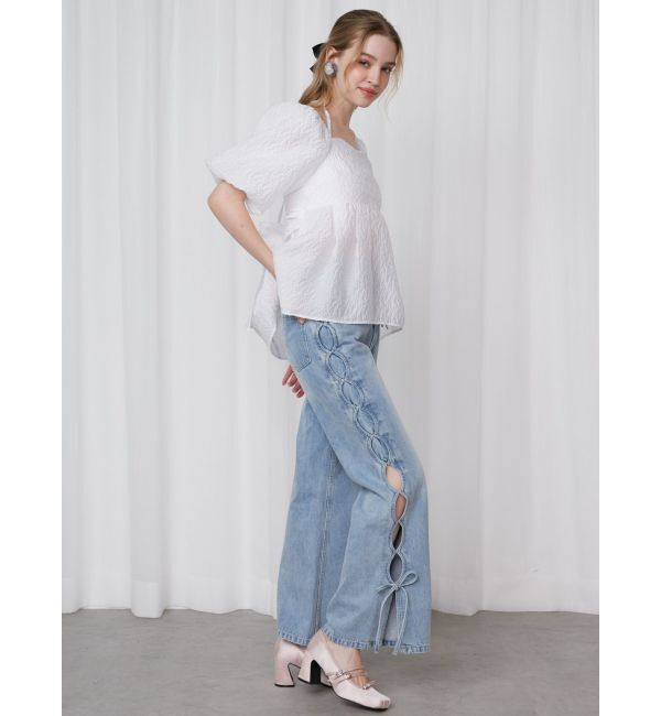 CALNAMUR「BALLET CHUNKY HEEL SHOSE/バレエチャンキーヒールシューズ」|その他|