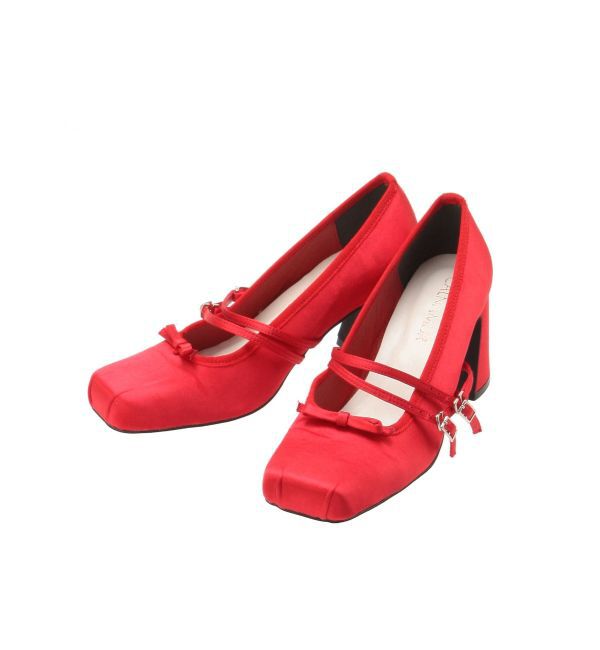 CALNAMUR「BALLET CHUNKY HEEL SHOSE/バレエチャンキーヒールシューズ」|その他|