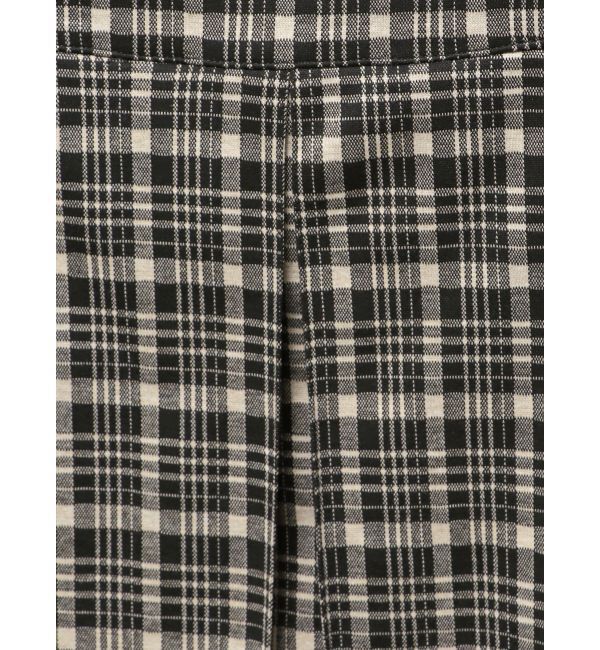 CALNAMUR「チェックニットソーミニスカート」|スカート|