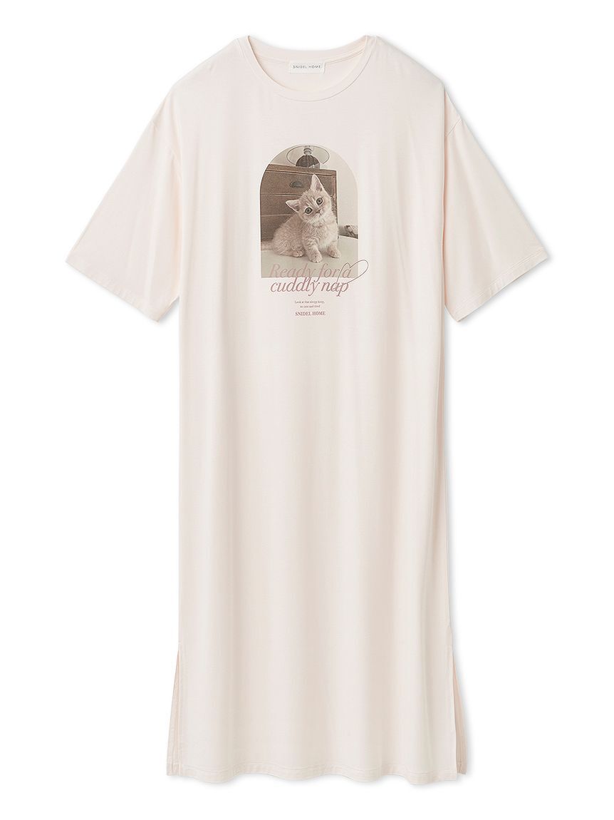 SNIDEL HOME「【KOROMO】【接触冷感】Tシャツワンピース」|ルームウェア|