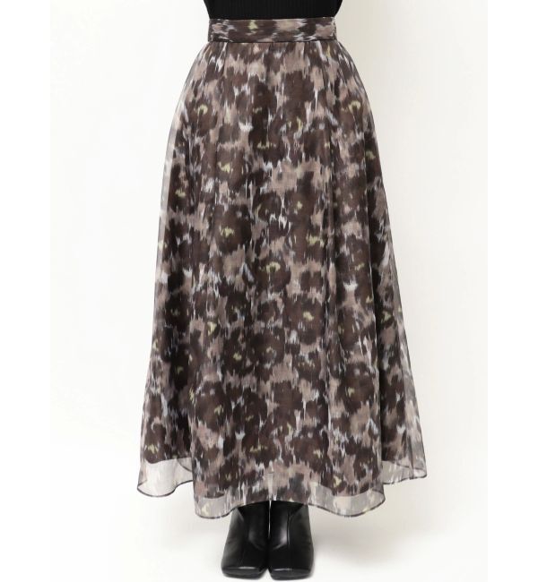ELENDEEK「BLURRED PRINT SK」|スカート|