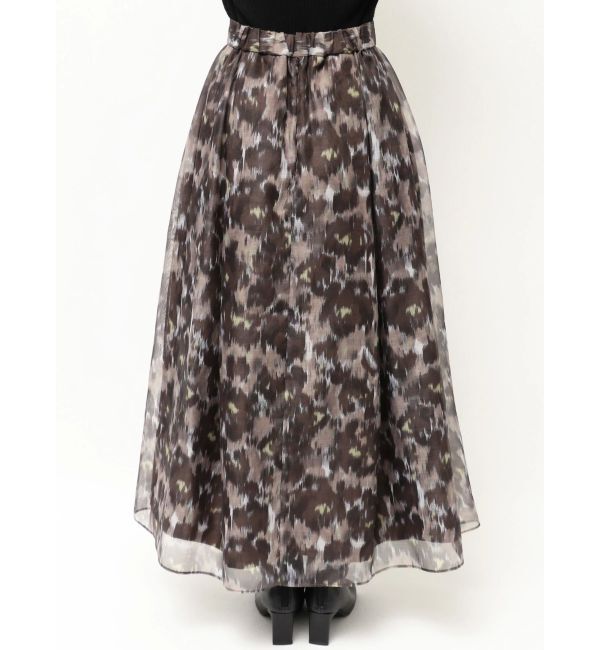 ELENDEEK「BLURRED PRINT SK」|スカート|