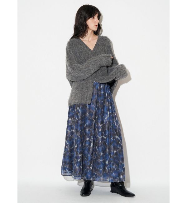 ELENDEEK「BLURRED PRINT SK」|スカート|