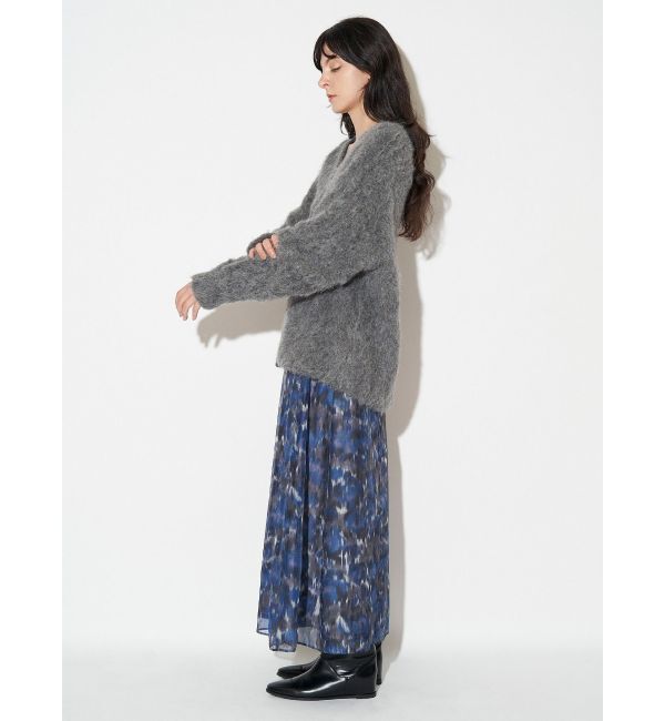 ELENDEEK「BLURRED PRINT SK」|スカート|