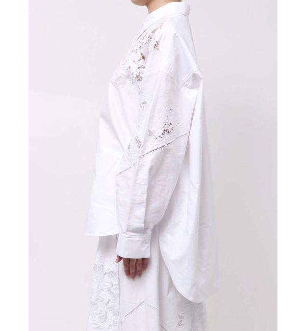 ELENDEEK「EMBROIDERY OVER SH」|シャツ・ブラウス|