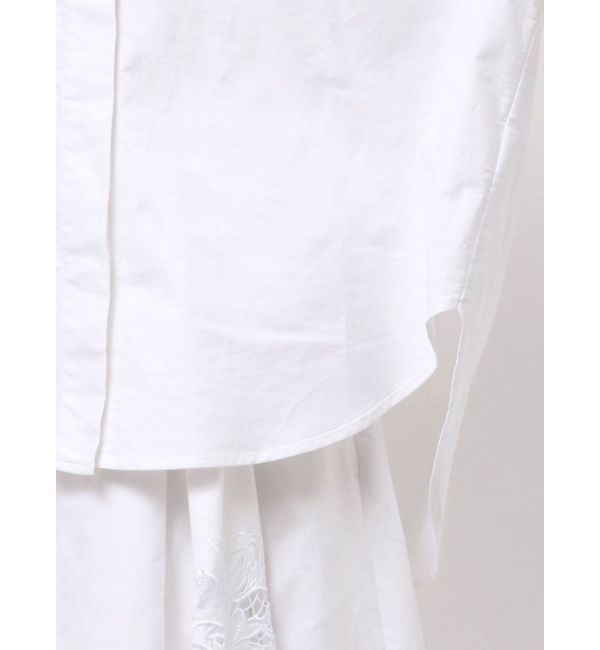 ELENDEEK「EMBROIDERY OVER SH」|シャツ・ブラウス|