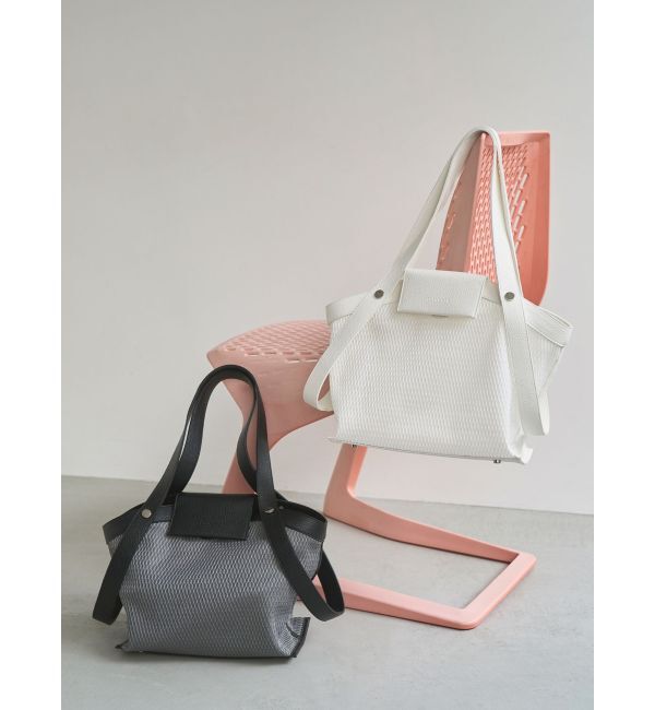 ELENDEEK「2WAY HANDLE MESH BAG」|トートバッグ|