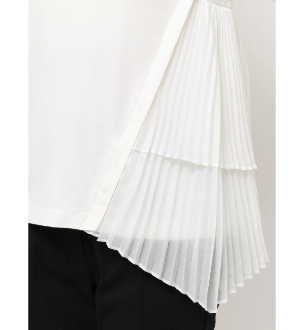 ELENDEEK「PLEAT DOCKING CS」|Tシャツ・カットソー|