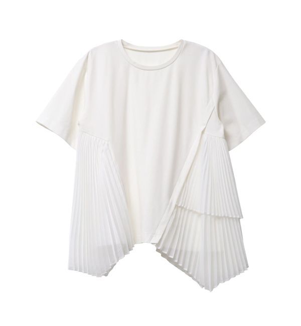 ELENDEEK「PLEAT DOCKING CS」|Tシャツ・カットソー|