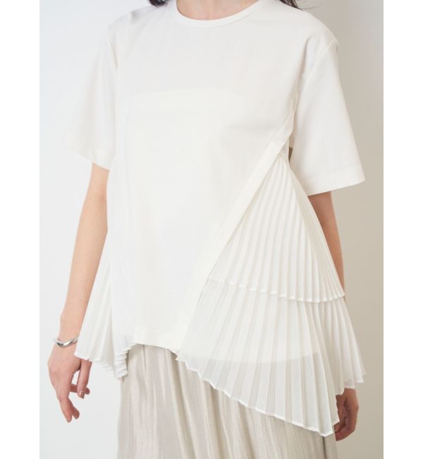 ELENDEEK「PLEAT DOCKING CS」|Tシャツ・カットソー|