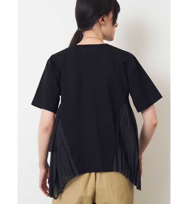 ELENDEEK「PLEAT DOCKING CS」|Tシャツ・カットソー|