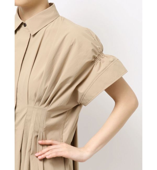 ELENDEEK「FRONT TUCKED OVER SH OP」|ワンピース|