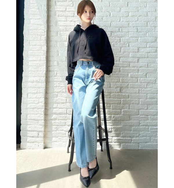 RESEXXY「パールポイントデニムパンツ」|デニム|