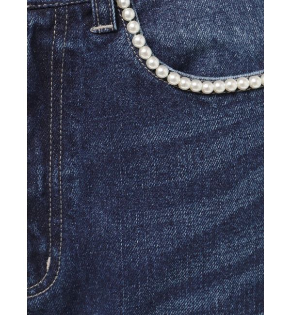 RESEXXY「パールポイントデニムパンツ」|デニム|