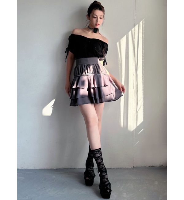 RESEXXY「フリルミニスカート」|スカート|