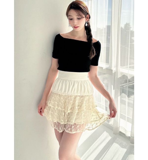 RESEXXY「フリルミニスカート」|スカート|