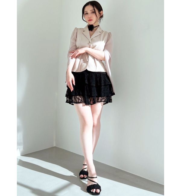 RESEXXY「フリルミニスカート」|スカート|