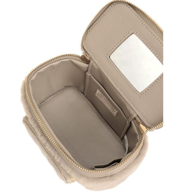 RESEXXY「フロントポケットエコファーバニティバッグ」|ショルダー・メッセンジャー|