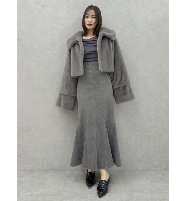 dazzlin「バックレースアップスイッチングマーメイドスカート」|スカート|