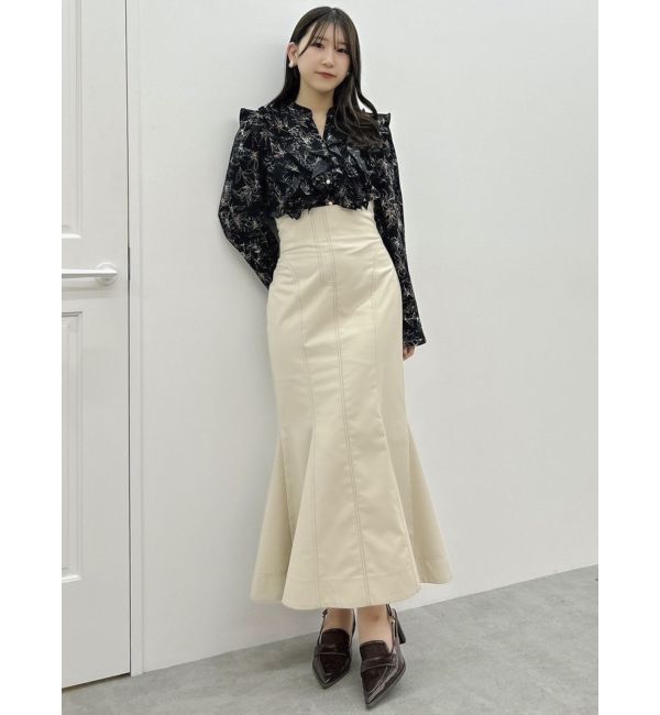 dazzlin「バックレースアップスイッチングマーメイドスカート」|スカート|