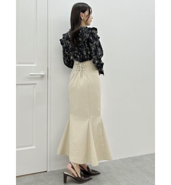 dazzlin「バックレースアップスイッチングマーメイドスカート」|スカート|