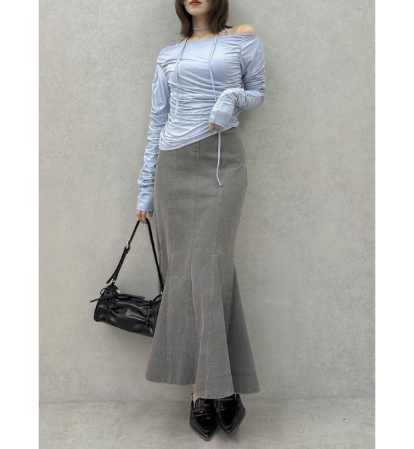 dazzlin「バックレースアップスイッチングマーメイドスカート」|スカート|