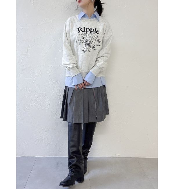 dazzlin「ジップスリットミディスカート」|スカート|