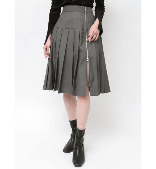 dazzlin「ジップスリットミディスカート」|スカート|