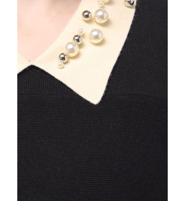 dazzlin「【20周年記念復刻！】オーナメントカラーニットワンピース」|ワンピース|