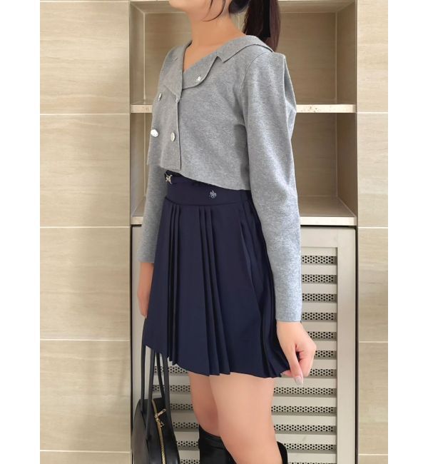 dazzlin「【POLO BCSコラボ】ベルトツキハイウエストプリーツミニスカート」|スカート|