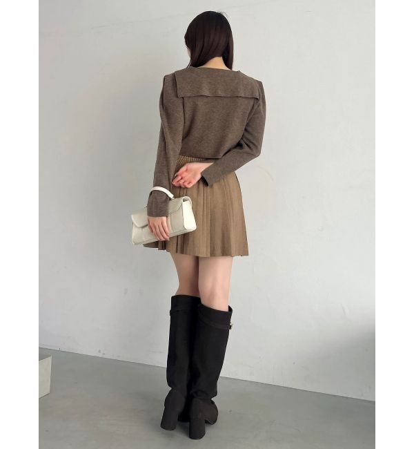 dazzlin「【POLO BCSコラボ】ベルトツキハイウエストプリーツミニスカート」|スカート|