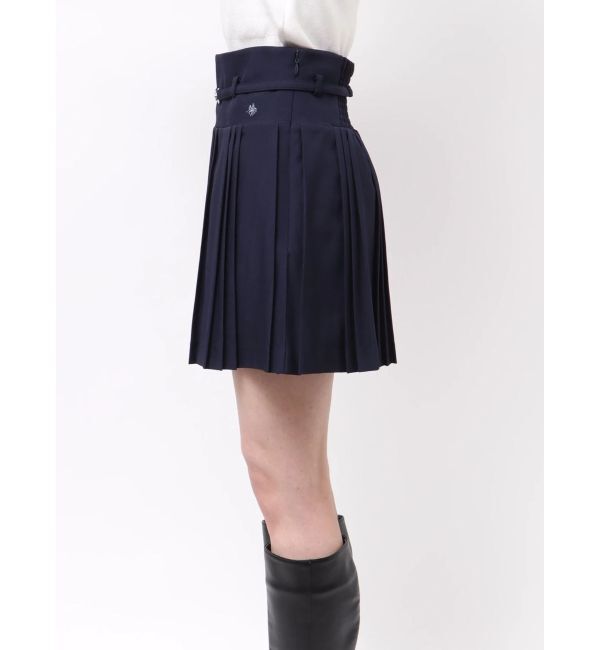 dazzlin「【POLO BCSコラボ】ベルトツキハイウエストプリーツミニスカート」|スカート|