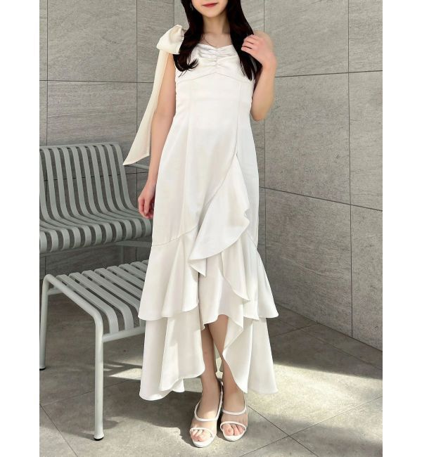 dazzlin「2WAYリボンキャミワンピース」|ワンピース|