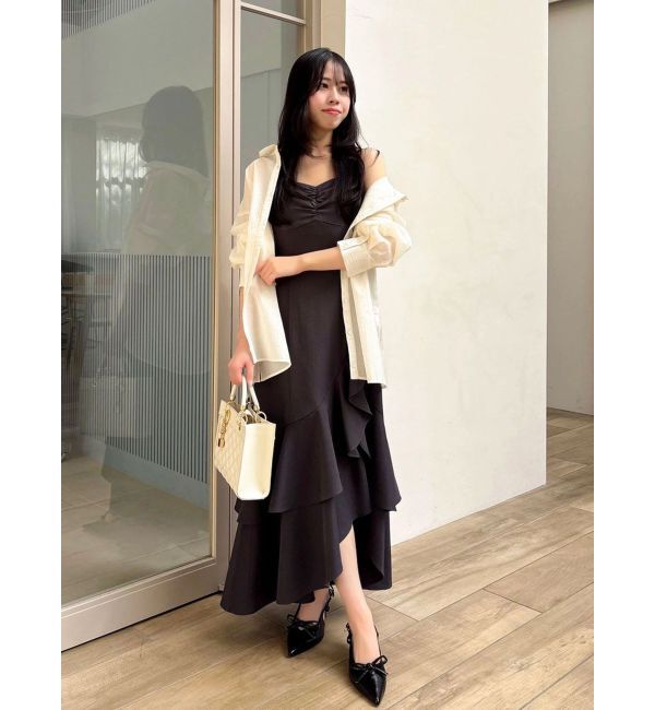 dazzlin「2WAYリボンキャミワンピース」|ワンピース|