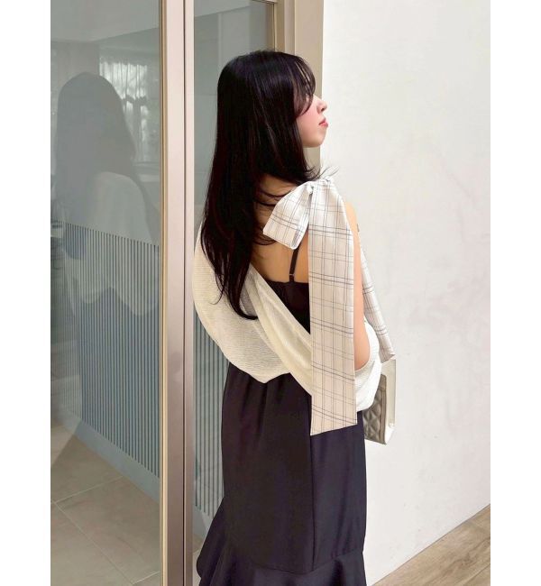 dazzlin「2WAYリボンキャミワンピース」|ワンピース|