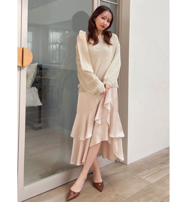 dazzlin「2WAYリボンキャミワンピース」|ワンピース|