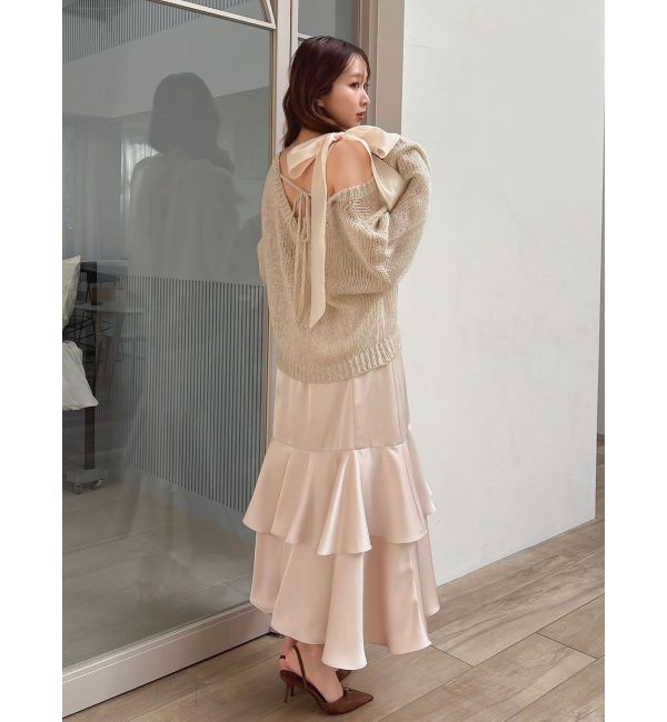 dazzlin「2WAYリボンキャミワンピース」|ワンピース|