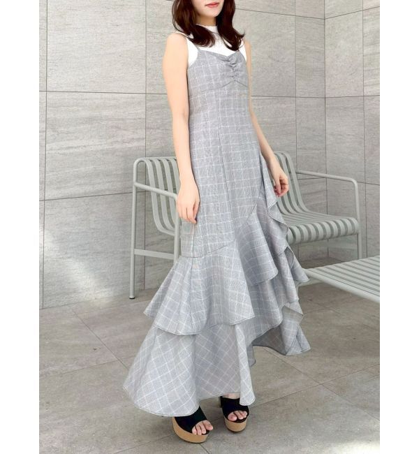 dazzlin「2WAYリボンキャミワンピース」|ワンピース|