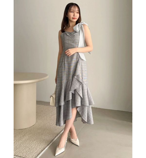 dazzlin「2WAYリボンキャミワンピース」|ワンピース|