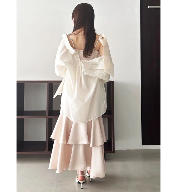 dazzlin「2WAYリボンキャミワンピース」|ワンピース|