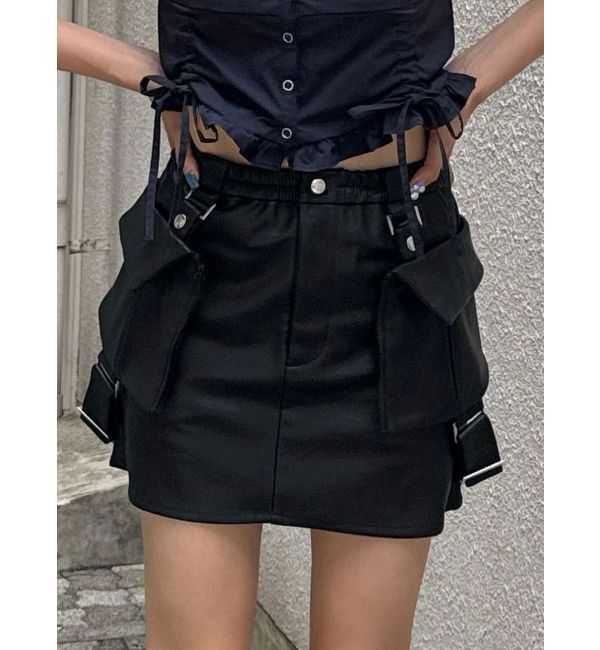 EMODA「ハングベルトカーゴスカート」|スカート|