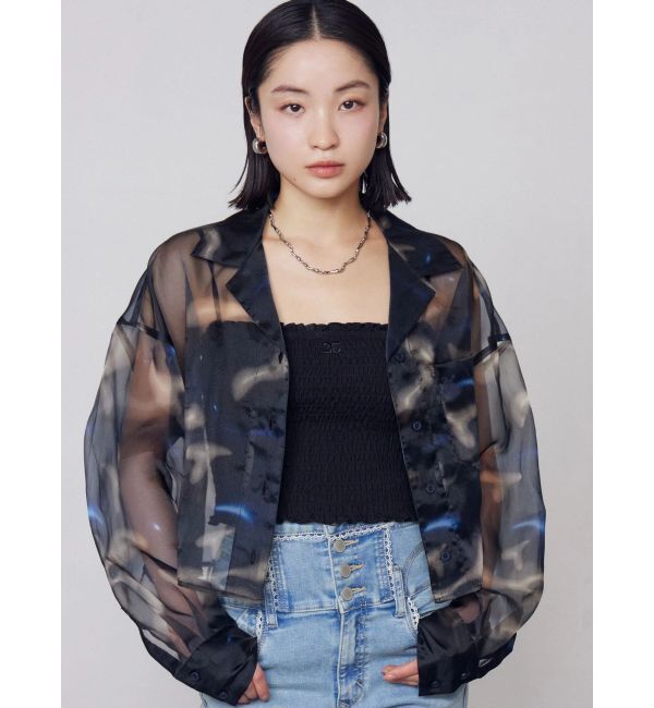 EMODA「エアリーショートシャツ」|シャツ・ブラウス|