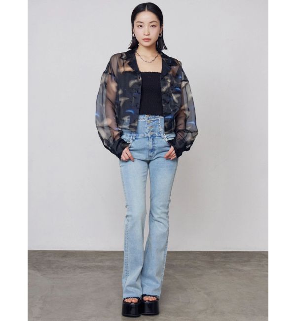 EMODA「エアリーショートシャツ」|シャツ・ブラウス|